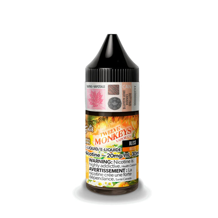 Twelve Monkeys - Bliss (Salt 30mL)