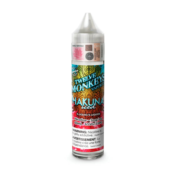 Twelve Monkeys Ice Age - Hakuna (60mL)