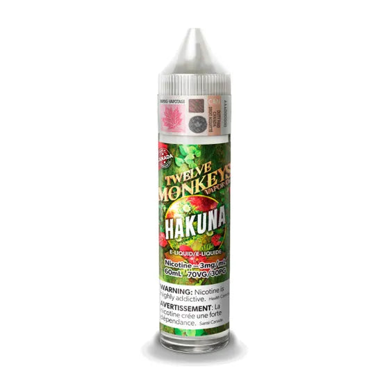 Twelve Monkeys 60ML Hakuna