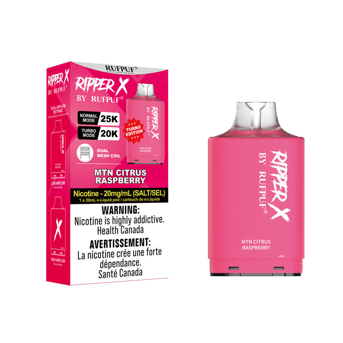 Ripper x 25k MTN Citrus Raspberry