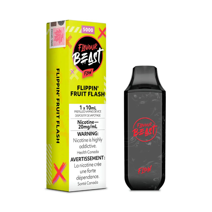 Flavour Beast Flow Disposable - Flippin' Fruit Flash (Rainbow Burst)