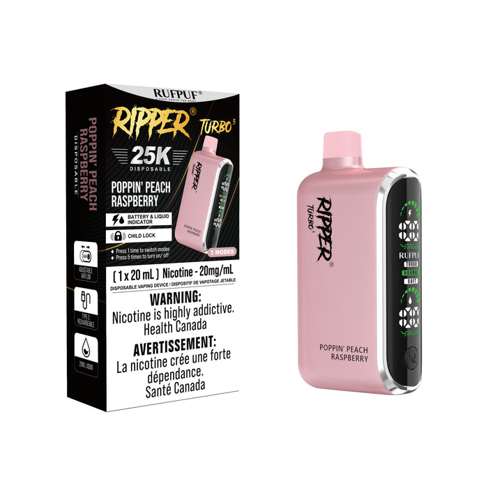 Ripper x 25k Poppin' Peach Raspberry