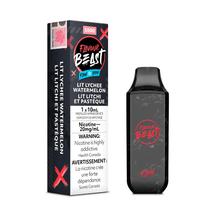 Flavour Beast Flow Disposable - Lit Lychee Watermelon Iced