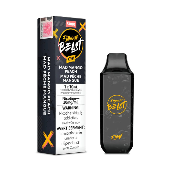 Flavour Beast Flow Disposable - Mad Mango Peach