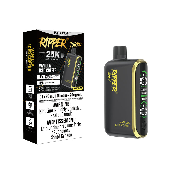 Ripper Turbo 25K Vannila Iced Coffee