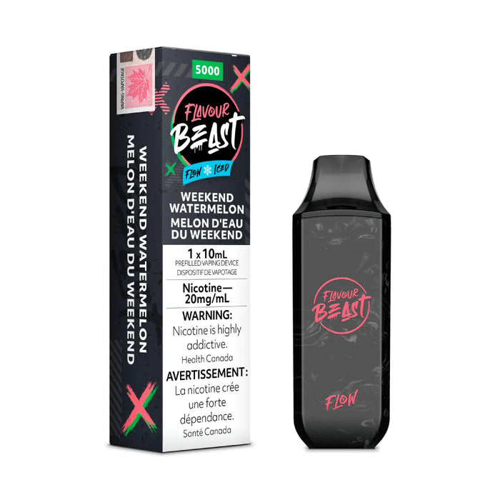 Flavour Beast Flow Disposable - Weekend Watermelon Iced