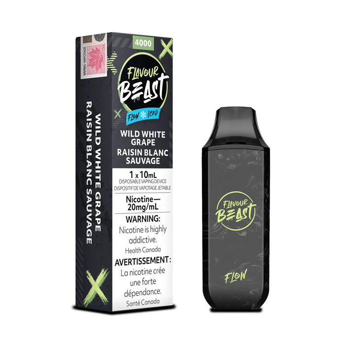 Flavour Beast Flow Disposable - Wild White Grape Iced