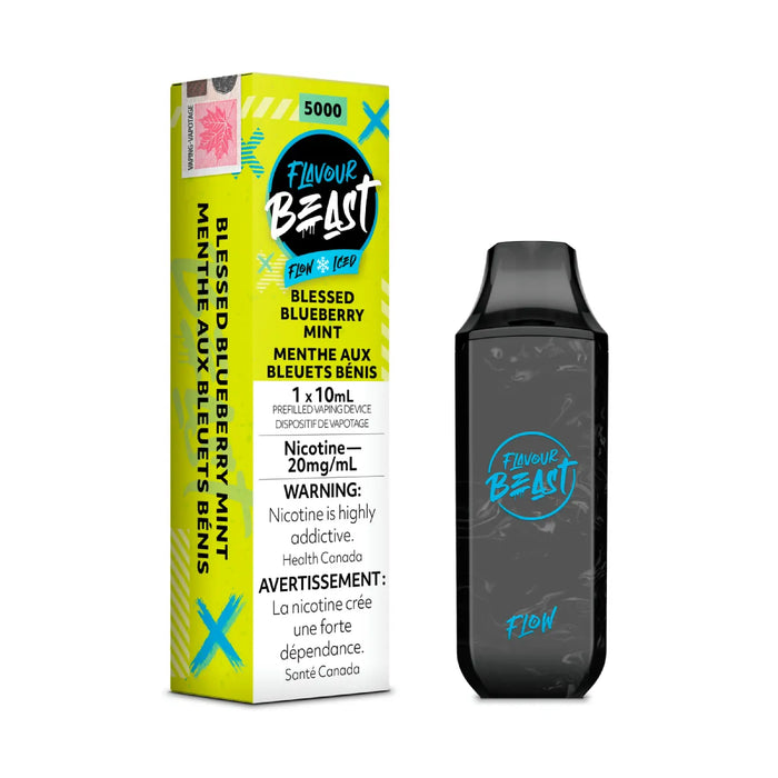 Flavour Beast Flow Disposable - Blessed Blueberry Mint Iced