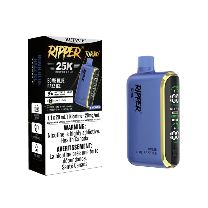 Ripper Turbo 25K Bomb Blue Razz