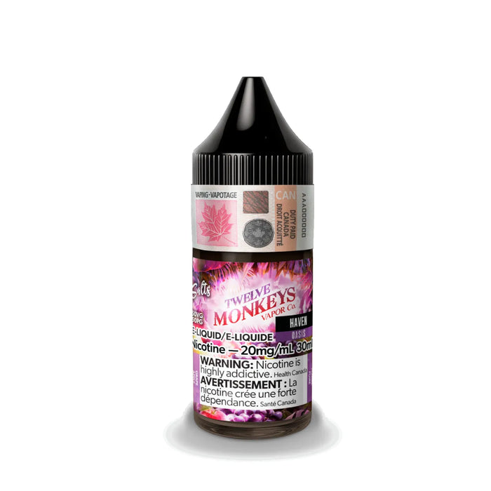 Twelve Monkeys - Haven (Salt 30mL)