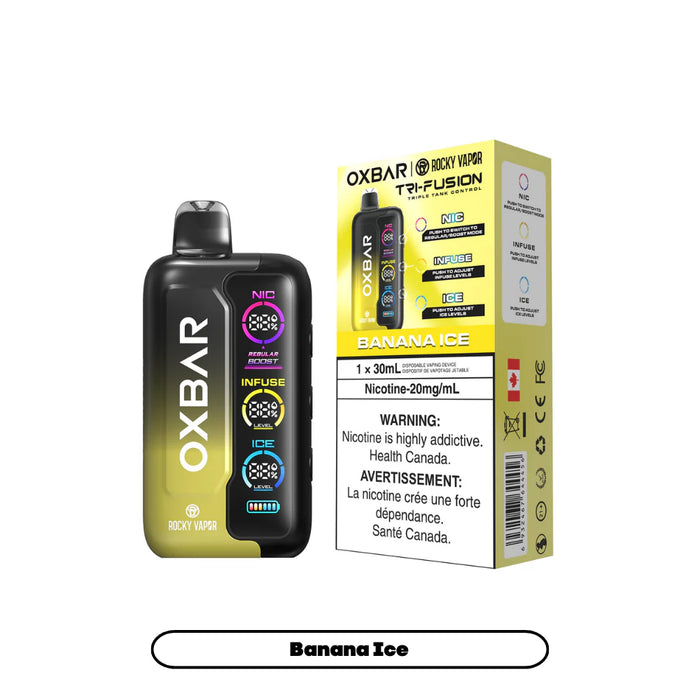 Oxbar Tri Fusion Banana Ice