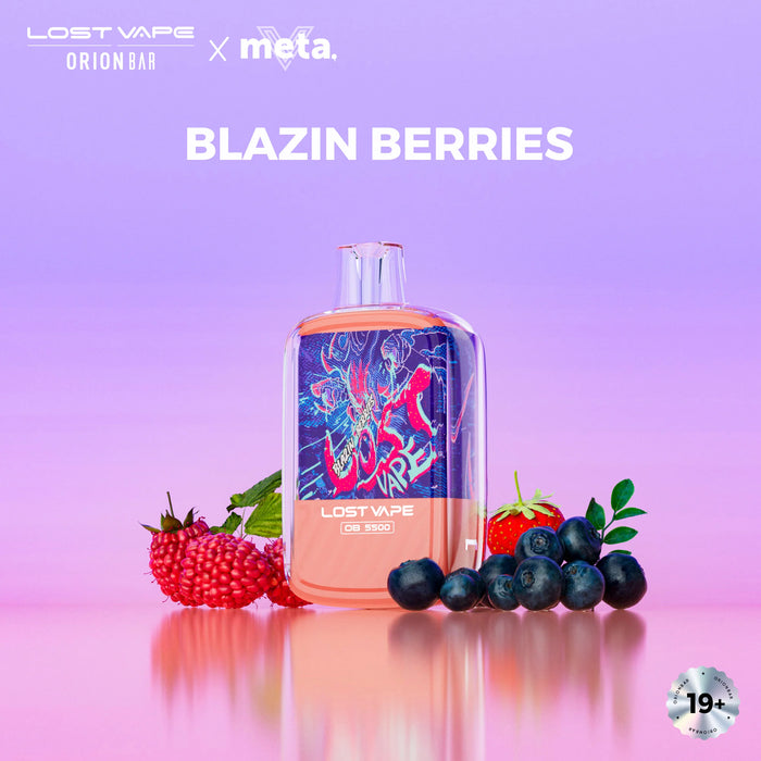 Lost Vape OB 5500 - Blazin Berries