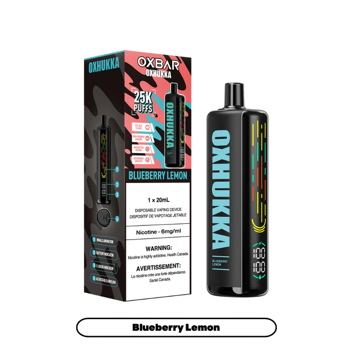 Oxbar Oxhukka Blueberry Lemon