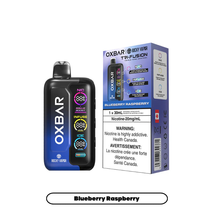 Oxbar Tri Fusion Blueberry Raspberry