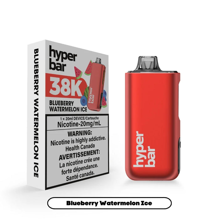 Hyper Bar 38K Blueberry Watermelon Ice