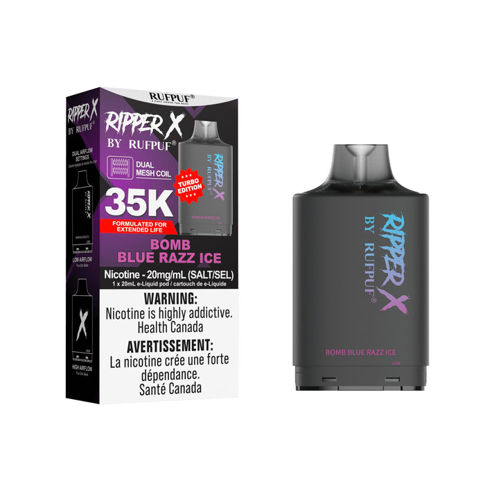 Ripper x 35K Bomb Blue Razz