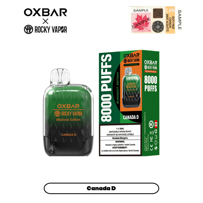 Oxbar 8K Canada D