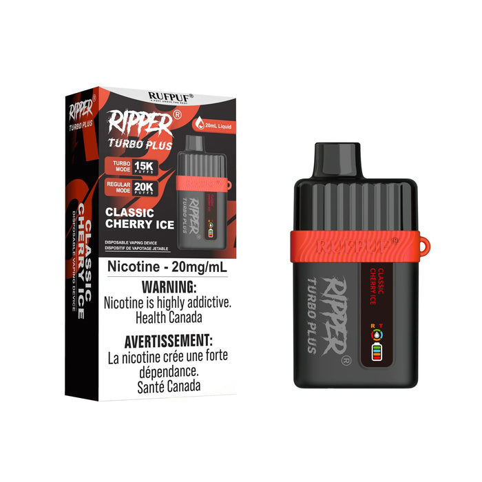 Ripper Turbo Plus Classic Cherry Ice