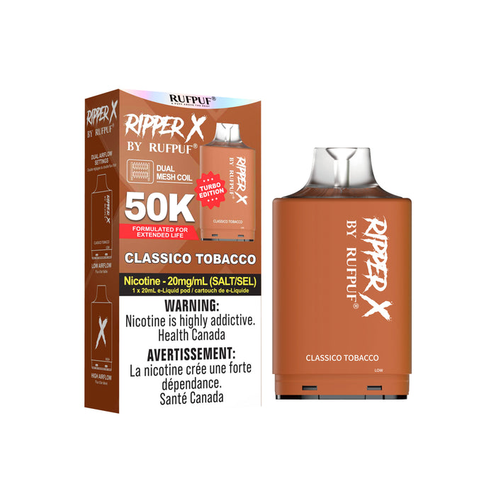 Ripper x 50K Classico Tobacco