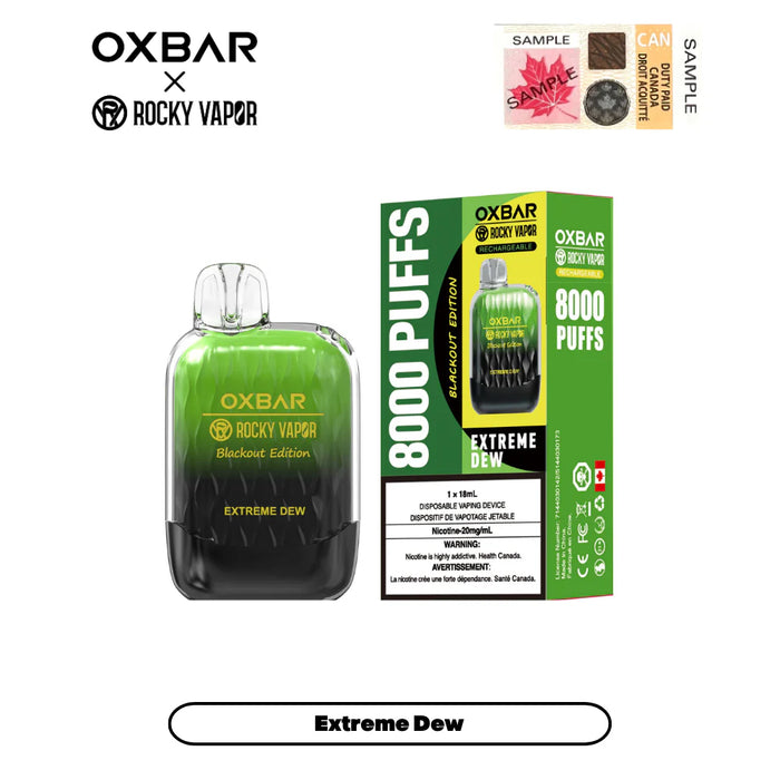 Oxbar 8K Extreme Dew