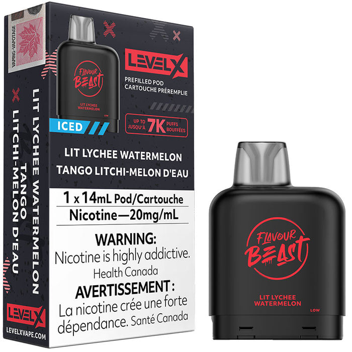 Flavor Beast Level X Lit Lychee Watermelon