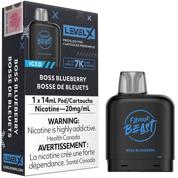 Flavor Beast Level X Boss Blueberry