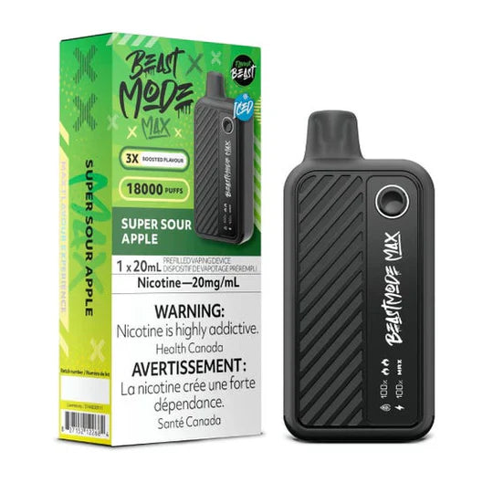 Flavour Beast Beast Mode Max 18K Super Sour Apple