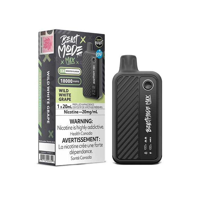 Flavour Beast Beast Mode Max 18K Wild White Grape
