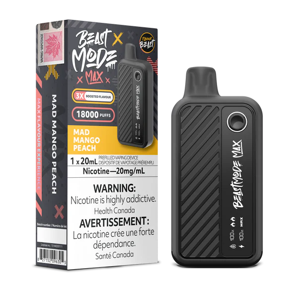 Flavour Beast Beast Mode Max 18K Mad Mango Peach