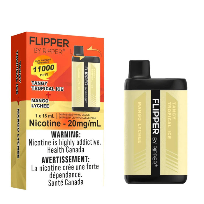 Flipper by Ripper - Tangy Tropical Ice + Mango Lychee - 11,000 Puffs