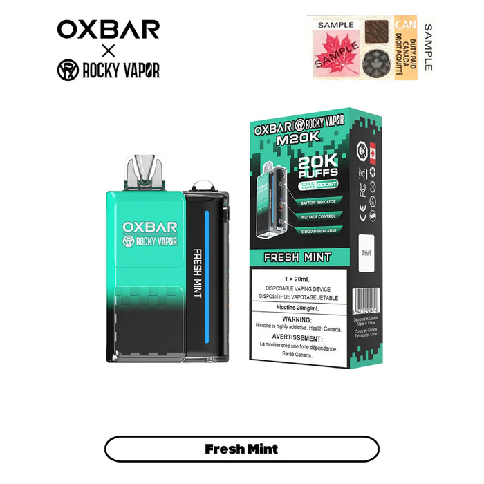 Oxbar M20K Fresh Mint