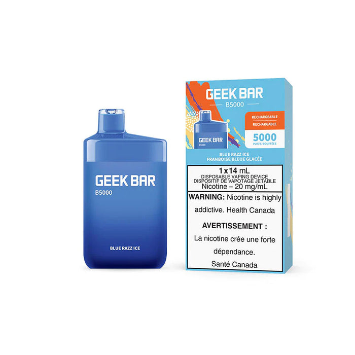 GEEK BAR B5000 - Blue Razz Ice Disposable