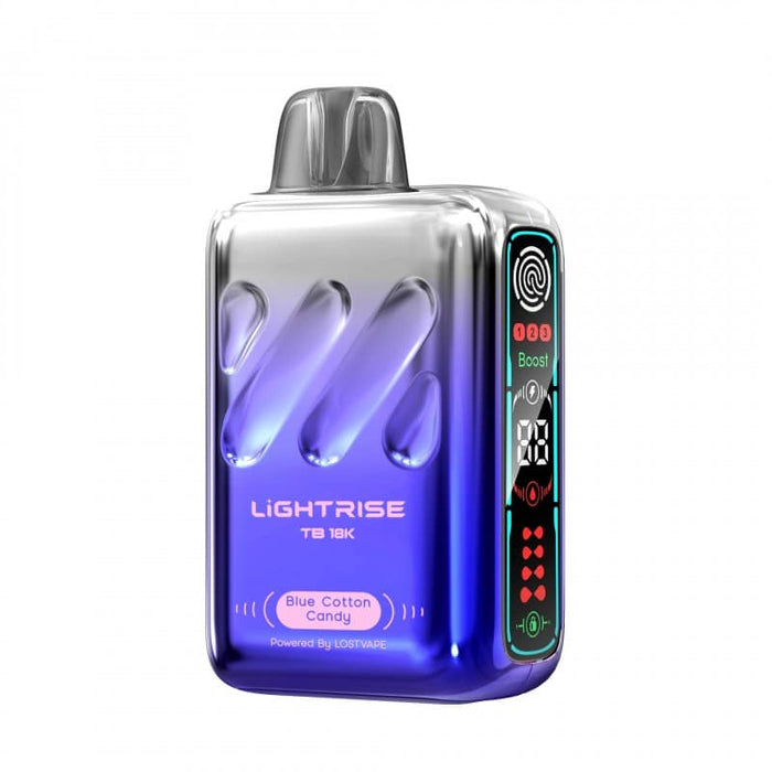Lost Vape 18K LIGHT RISE Blue Cotton Fluff