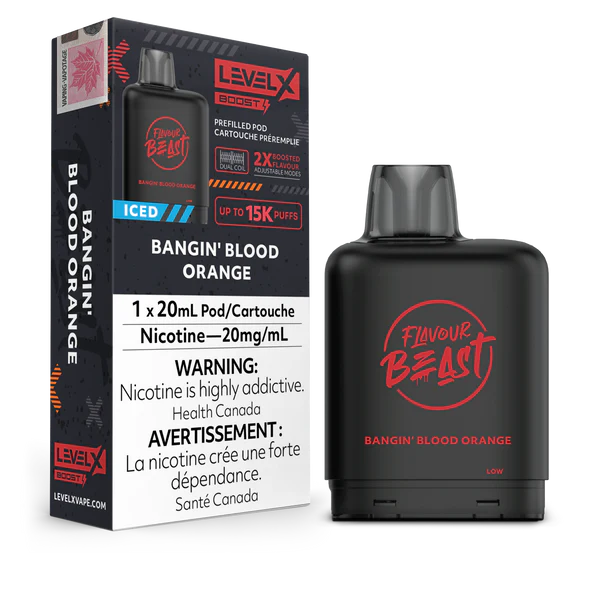 Level X Boost Bangin Blood Orange