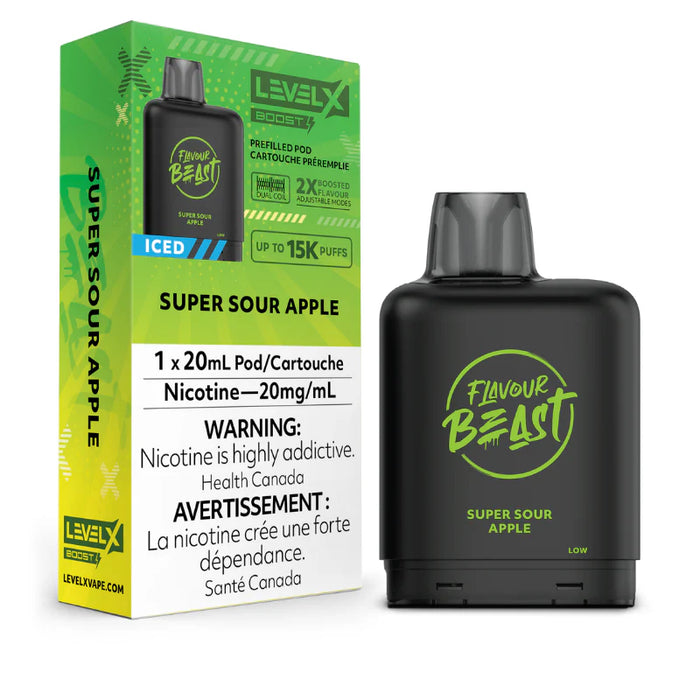 Level X Boost Super Sour Apple