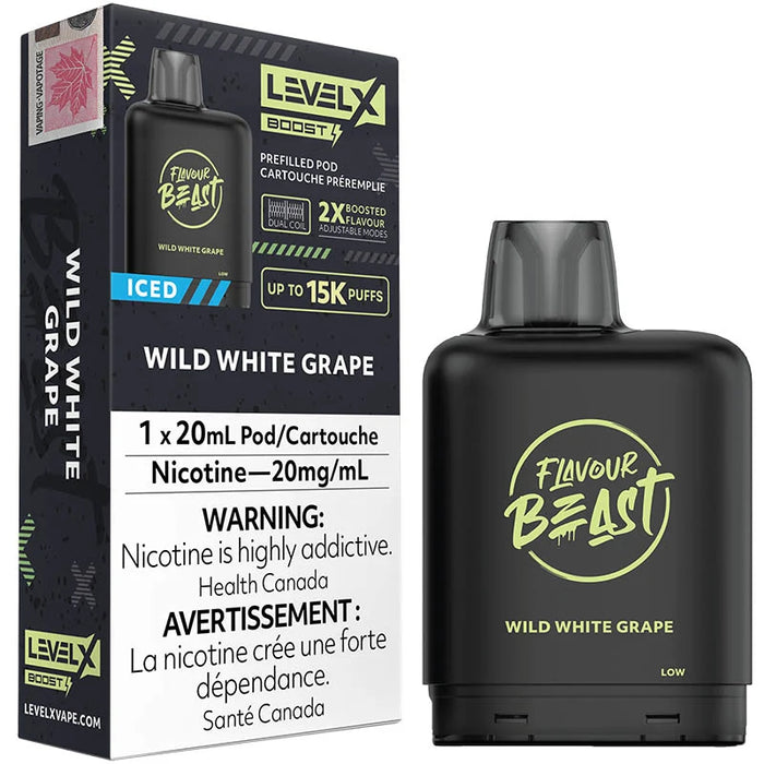Level X Boost Wild White Grape