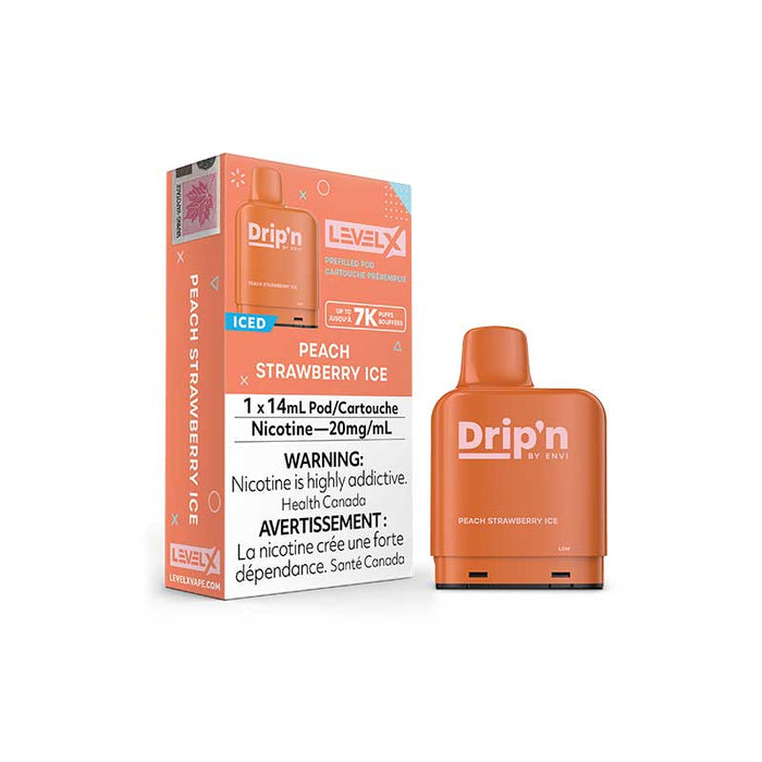 Level X Drip'n Peach Strawberry Ice