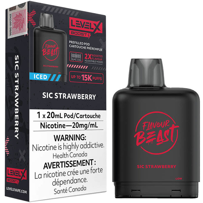 Level X Boost Sic Strawberry