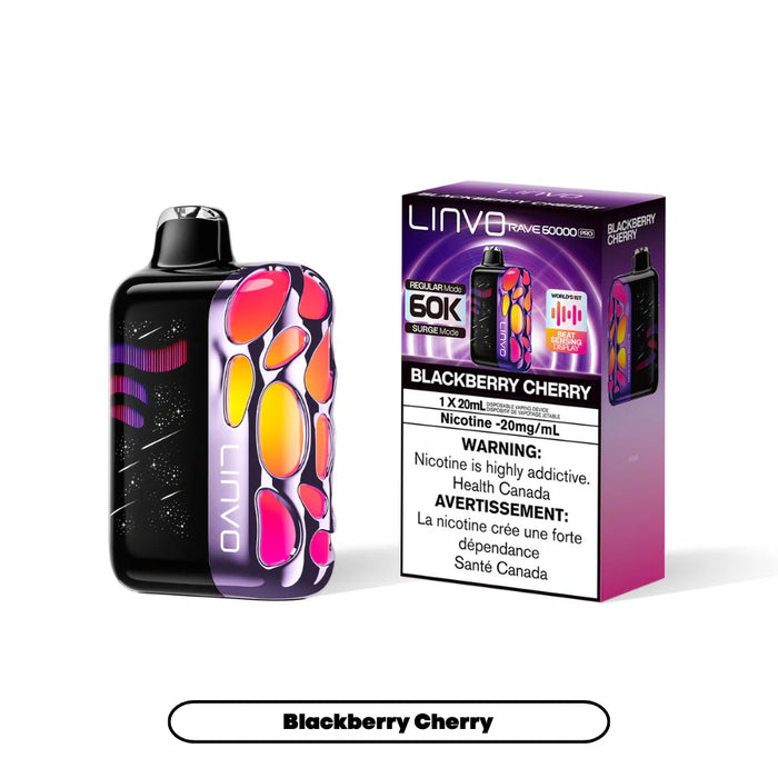 Linvo Rave 60K Blackberry Cherry