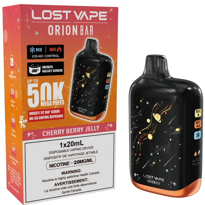 Lost Vape Orion Bar 50K Cherry Berry Jelly