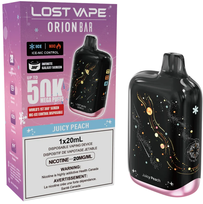 Lost Vape Orion Bar 50K Juicy Peach