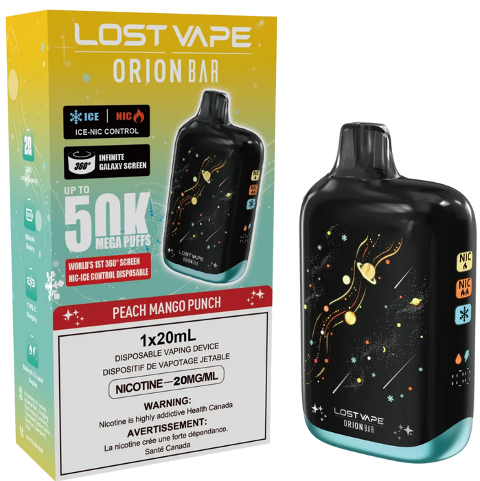 Lost Vape Orion Bar 50K Peach Mango Punch