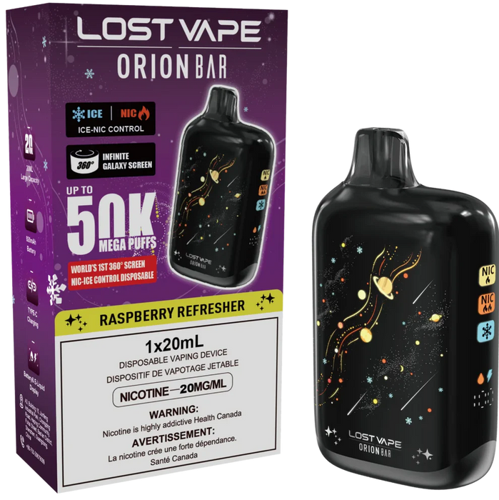 Lost Vape Orion Bar 50K Raspberry Refresher