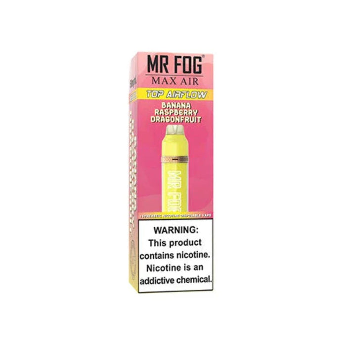 Mr Fog Max Air 2500 (Excised) Banana Raspberry Dragon Fruit