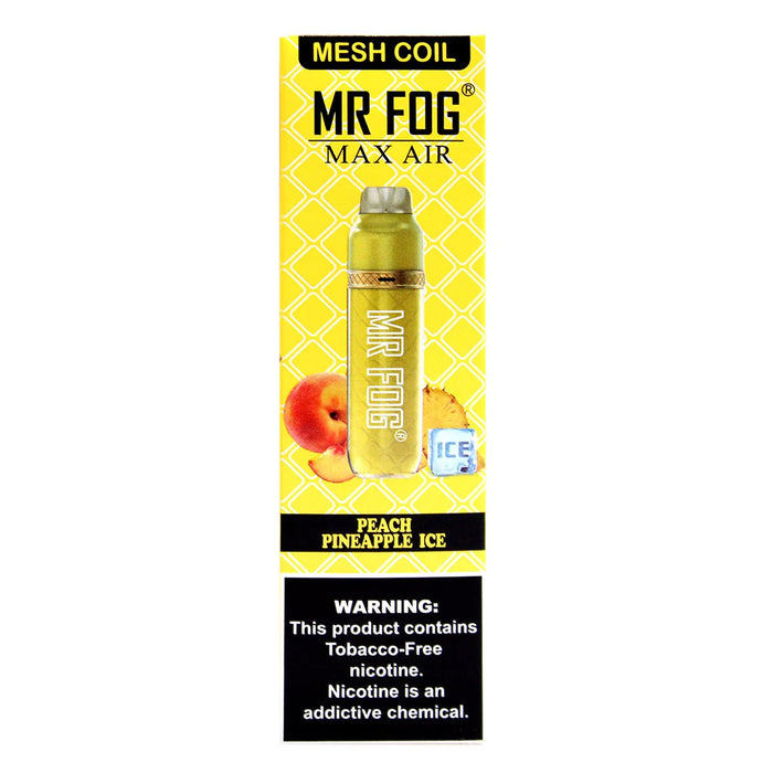 Mr Fog Max Air 2500 (Excised) Peach Strawberry Watermelon
