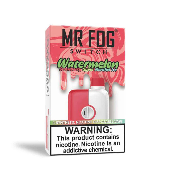 Mr Fog Switch (Excised) Watermelon Strawberry Apple Menthol Ice
