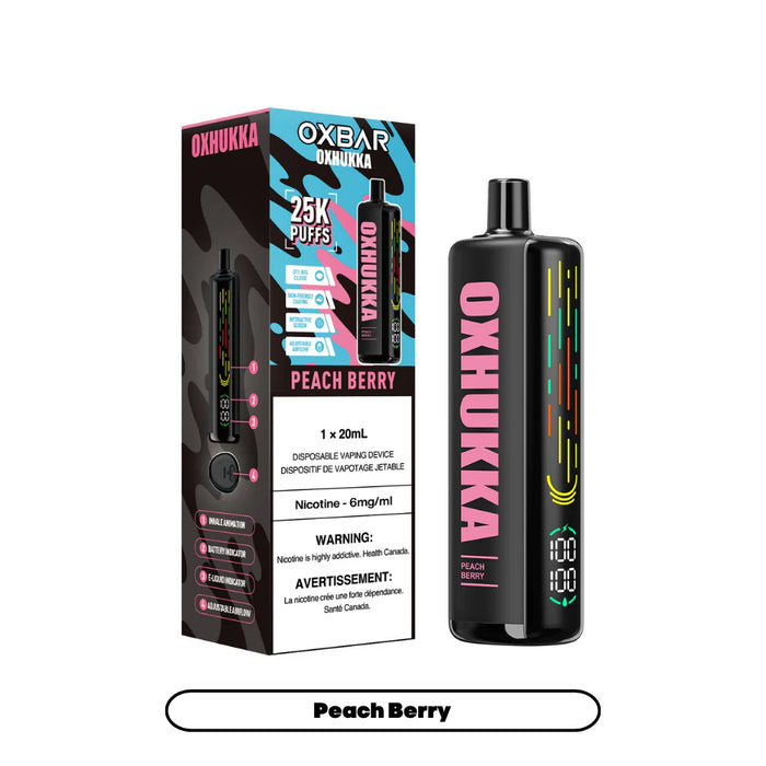 Oxbar Oxhukka Peach Berry