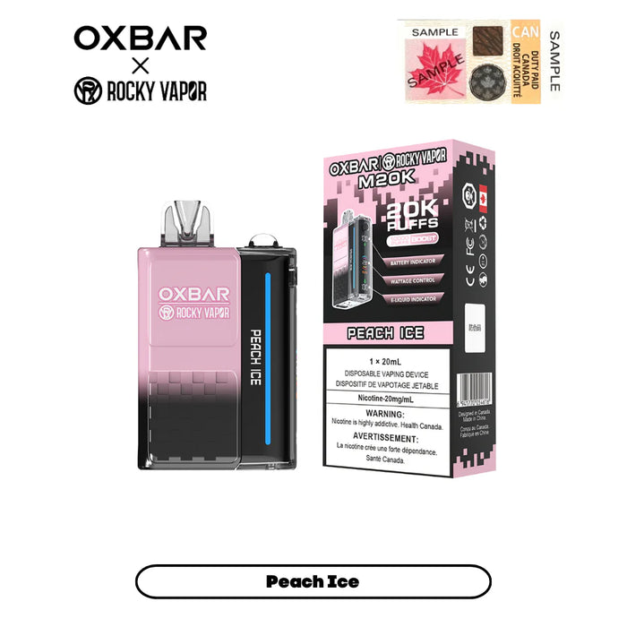 Oxbar M20K Peach Ice