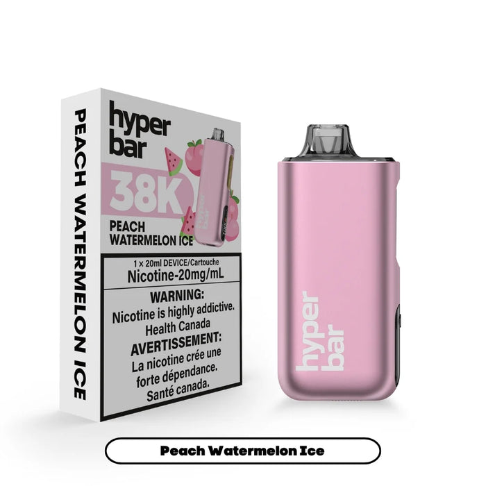 Hyper Bar 38K Peach Watermelon Ice