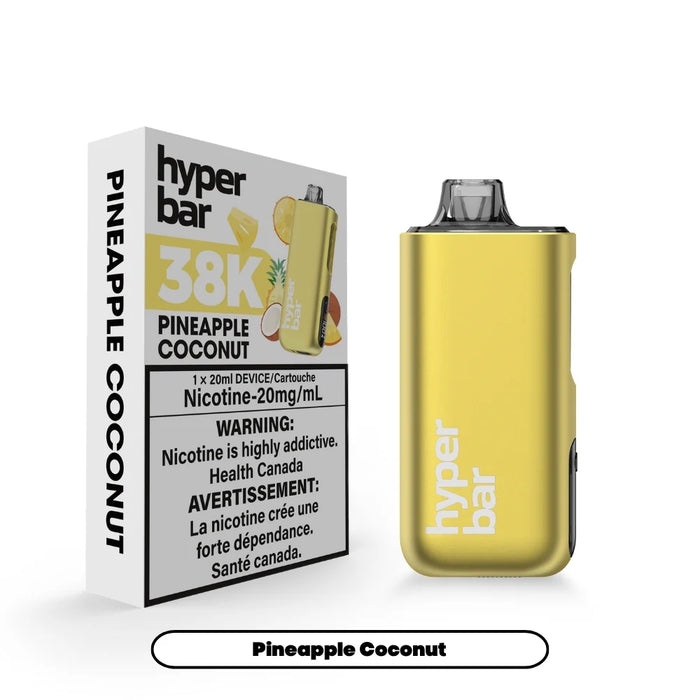Hyper Bar 38K Pineapple Coconut